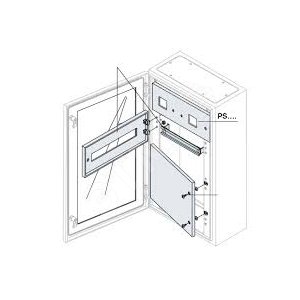 Панель для измер.приборов 185х600мм ВхШ для шкафов SR 2