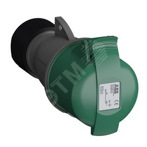 Розетка кабельная Easy&Safe 232EC2,32А,2P+E,IP44,2ч|2CMA102028R1000| ABB - ABB