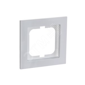 Рамка 1-постовая, серия axcent, цвет белый | 1754-0-4331 | 2CKA001754A4331 | ABB 5