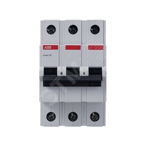 Выключатель автоматический 3P 10A C 4.5кА BMS413C10 4