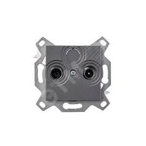 ABB Levit Сталь Розетка TV-R проходная 7дБ | 5011H-A03607 69W | 2CHH083607A6069 | ABB - фото 4