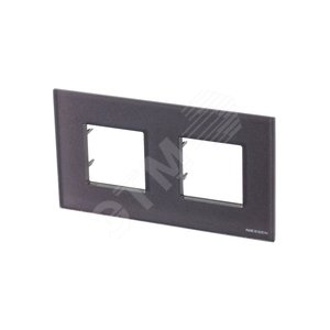ABB Zenit Стекло Кофейное Рамка 2-я (2+2 мод) | N2272 CC  | 2CLA227200N3701 | ABB - фото 2