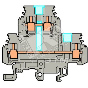 Клемма винтовая M6/8.D1 6мм.кв (5498R1700) - ABB
