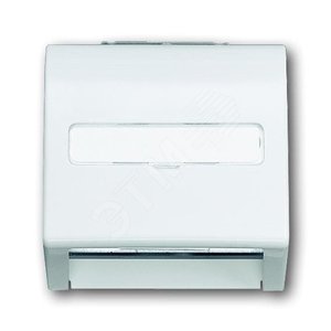 Плата центр. (корпус) с суппортом для комм. разъёмов и цоколей DCS, серия impuls, цвет альп. белый | 1753-0-5010 | 2CKA001753A5010 | ABB 2