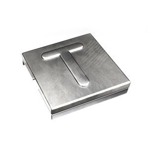 Маркировка для кабельной стяжки, нержавеющая сталь, T, 100 шт (YID-CHAR-T) 2