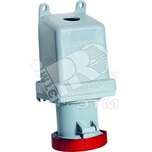 Розетка для монтажа на поверхность 463RS9W, 63A, 3P+N+E, IP67, 9ч | 2CMA167332R1000 | ABB