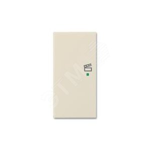 SRS-2-L-92 Клавиша двойная левая free@home, сцена, Basic 55, цвет слоновая кость - фото 2