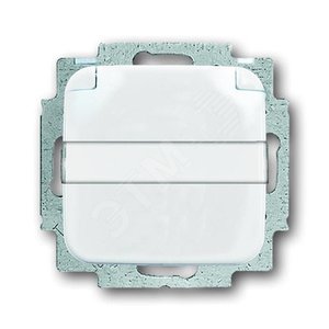Розетка SCHUKO 16А 250В с крышкой, с полем для надписи, серия Reflex SI, цвет альпийский белый | 2018-0-0885 | 2CKA002018A0885 | ABB - фото 2