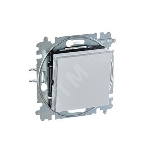 ABB Levit Серый / белый Выключатель кнопочный 1-кл. | 3559H-A91445 16W | 2CHH599145A6016 | ABB - фото 3