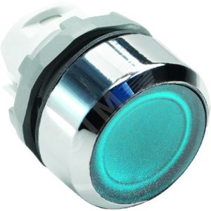 Кнопка MP1-21L синяя (только корпус) с подсветкой без фиксации | 1SFA611100R2104 | ABB - фото 2