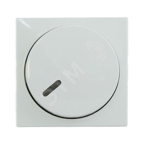 ABB Basic 55 Альп. белый Накладка светорегулятора поворотного для механизмов диммеров BJE | 6599-0-2928  | 2CKA006599A2928 | ABB - фото 2