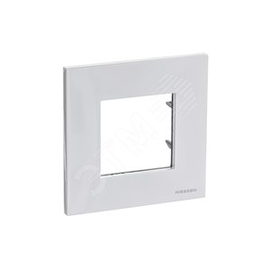 ABB Zenit Альп. белый Рамка 1-я (2 мод) | N2271 BL  | 2CLA227100N1101 | ABB - фото 3