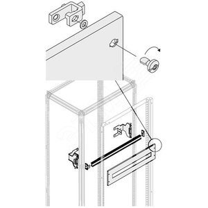 DIN-рейка W=400мм 2