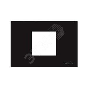 ABB Zenit Антрацит Рамка итальянский стандарт на (2 мод) | N2472 AN  | 2CLA247200N1801 | ABB