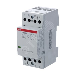Контактор ESB25-22N-06 модульный (25А АС-1, 2НО+2НЗ), катушка 230В AC/DC | 1SAE231111R0622 | ABB - фото 2