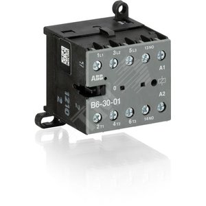 Миниконтактор B6-30-10 9A (400В AC3) катушка 110В АС | GJL1211001R8104 | ABB - фото 2