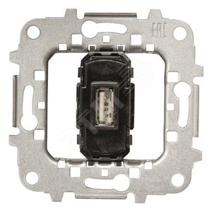 Механизм USB зарядного устройства, 1х2000 мА, 5В, серия SKY (8185.2) - ABB