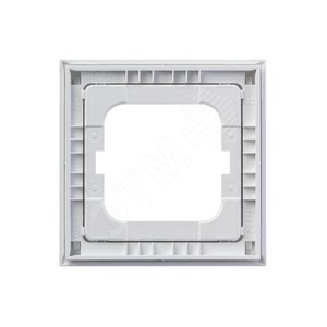 Рамка 1-постовая, серия axcent, цвет белый | 1754-0-4331 | 2CKA001754A4331 | ABB 3