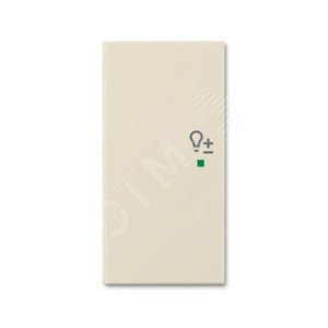 SRD-2-L-92 Клавиша двойная левая free@home, светорегулятор, Basic 55, цвет слоновая кость | 6220-0-0644 | 2CKA006220A0644 | ABB - ABB