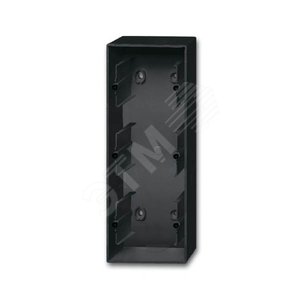 Коробка для открытого монтажа, 3 поста, серия future, цвет чёрный бархат | 1799-0-0956  | 2CKA001799A0956 | ABB - фото 2