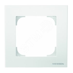 Рамка 1-постовая, серия SKY, цвет альпийский белый|2CLA857100A1101| ABB 2