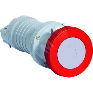 Розетка кабельная 4125C9W, 125А, 3P+N+E, IP67, 9ч | 2CMA166940R1000 | ABB 2