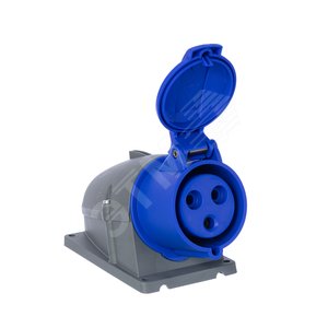 Розетка для монтажа на ПОВЕРХНОСТЬ 32A. 2P+E. IP44 232 RS6 | 2CMA193122R1000 | ABB 2