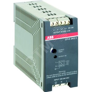 Блок питания CP-E 24/10.0 вход 93-132, 186-264В AC / 210-370В DC, выход 24В DC / 10A | 1SVR427035R0000 | ABB - фото 2