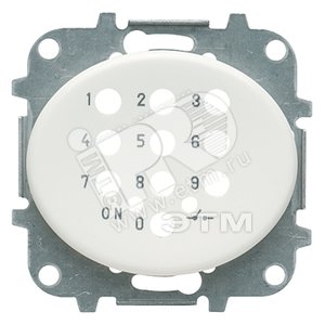 Накладка для механизма электронного выключателя с кодовой клавиатурой 8153.5, серия TACTO, цвет антрацит