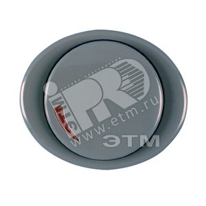 TACTO Накладка для роторного светорегулятора серый камень - ABB