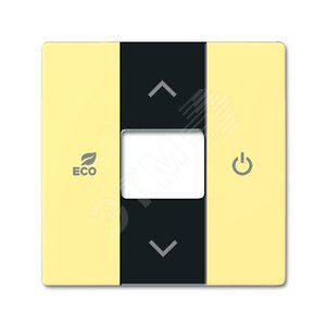 Накладка терморегулятора free@home, future, цвет sahara/жёлтый|6220-0-0580| ABB