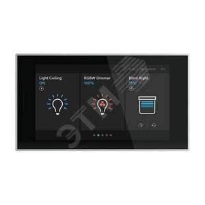 Панель сенсорная RT/U30.0.1-825 RoomTouch 5, черн 2