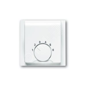 Плата центральная (накладка) для мех. терморегулятора (термостата) 1094 U, 1097 U, серия impuls, цвет альп. белый | 1710-0-3552  | 2CKA001710A3552 | A 2