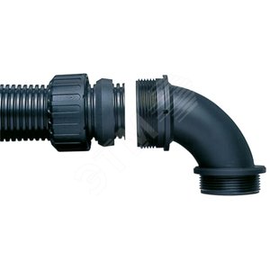 Фитинг Adaptaseal ASF, 90°, нейлон, черный, резьба M20, d21, ASF21/M20/90/BL, 10 шт. (ASF21/M20/90/BL) - фото 2