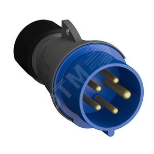 Вилка кабельная Easy&Safe 432EP9,32А,3P+N+E,IP44,9ч|2CMA101997R1000| ABB - ABB