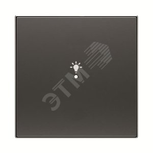SRL-1-85NS Клавиша одинарная free@home, SKY, освещение, черный бархат - фото 2