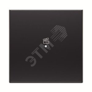 SRS-1-85NS Клавиша одинарная free@home, SKY, сцена, черный бархат - фото 2
