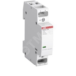 Контактор модульный (20А АС-1, 2НЗ), катушка 24В AC/DC 2