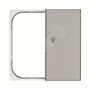 SRL-2-R-85PL Клавиша двойная правая free@home, SKY, освещение, серебристая|2CLA852648A1301| ABB - фото 2
