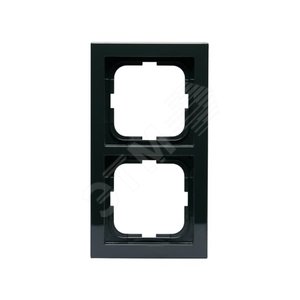 Рамка 2-постовая, серия Impressivo, антрацит | 1722F85-81  | 2TKA000333G1 | ABB 2
