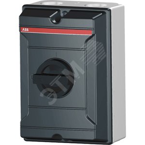 Выкл в боксе алюминий фронт упр 4р 80А KSE480 TPSN | 2CMA144584R1000 | ABB 2