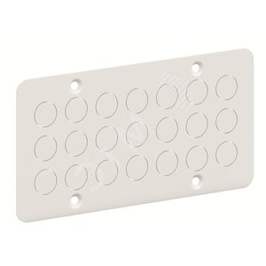 CZF12 Фланец для метрических сальников метал. 21xM20 | ZP62 | 2CPX052442R9999 | ABB - ABB