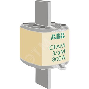 Предохранитель OFAF3AM800 800А тип aM габарит 3 500В - фото 2