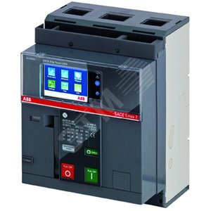 Выключатель автоматический стационарный E1.2N 1600 Ekip Touch LI 3p F F | 1SDA070884R1 | ABB 2
