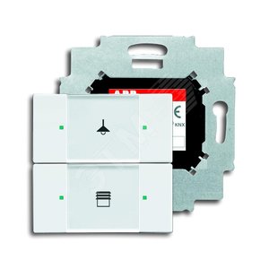 6126/01-84-500 Сенсор 2-кл. в комплекте с коплером, альпийский белый | 6116-0-0174  | 2CKA006116A0174 | ABB 2