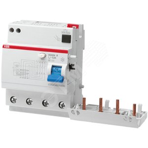 Блок.диф.тока 4мод. DDA204 A-63/0,1 | 2CSB204101R2630 | ABB - фото 2