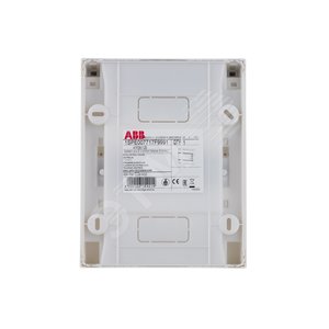 Бокс настенный Mistral41 8М прозрачная дверь (с клемм) | 1SPE007717F9991 | ABB - фото 3