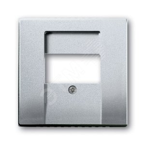 Плата центральная (накладка) для механизмов UAE/TAE, для 0247 и 0248, серия solo/future, цвет серебр.-алюм. | 1710-0-3659 | 2CKA001710A3659 | ABB 2