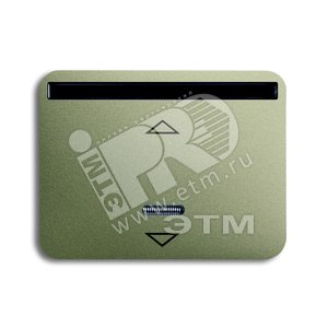 ИК-приёмник с маркировкой для 6953 U, 6411 U, 6411 U/S, 6550 U-10x, 6402 U, серия alpha exclusive, цвет палладий - ABB