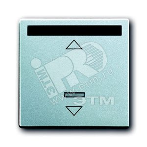 ИК-приёмник с маркировкой для 6953 U, 6411 U, 6411 U/S, 6550 U-10x, 6402 U, серия solo/future, цвет серебр.-алюм. | 6020-0-1383 | 2CKA006020A1383 | A